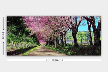 Canvasbilde YTY Landscape & Nature Flerfarget - 120x50 cm - Interiør - Maleri & posters - Lerretsbilder