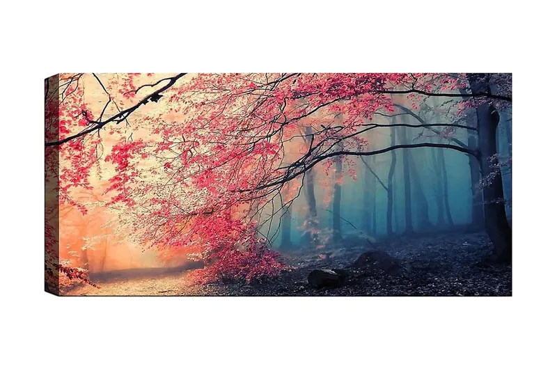 Canvasbilde YTY Landscape & Nature Flerfarget, 120x50 cm