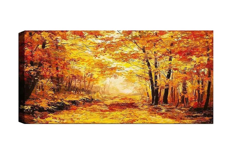 Canvasbilde YTY Landscape & Nature Flerfarget, 120x50 cm