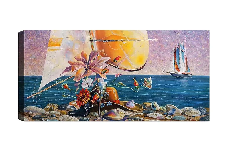 Canvasbilde YTY Landscape & Nature Flerfarget, 120x50 cm