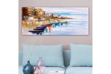 Canvasbilde YTY Nautical & Beach Flerfarget - 120x50 cm - Interiør - Maleri & posters - Lerretsbilder