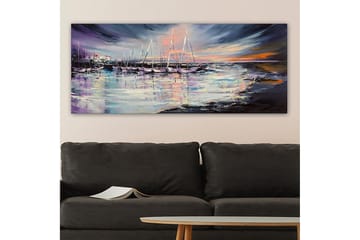 Canvasbilde YTY Nautical & Beach Flerfarget - 120x50 cm - Interiør - Maleri & posters - Lerretsbilder