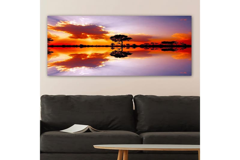 Canvasbilde YTY Nautical & Beach Flerfarget - 120x50 cm - Interiør - Maleri & posters - Lerretsbilder
