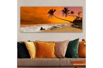 Canvasbilde YTY Nautical & Beach Flerfarget - 120x50 cm - Interiør - Maleri & posters - Lerretsbilder