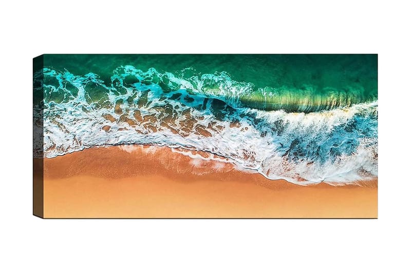 Canvasbilde YTY Nautical & Beach Flerfarget - 120x50 cm - Interiør - Maleri & posters - Lerretsbilder