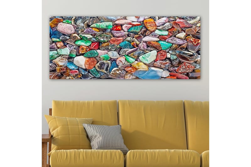 Canvasbilde YTY Nautical & Beach Flerfarget - 120x50 cm - Interiør - Maleri & posters - Lerretsbilder