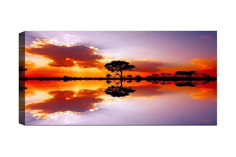 Canvasbilde YTY Nautical & Beach Flerfarget, 120x50 cm