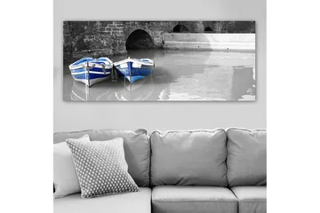 Canvasbilde YTY Nautical & Beach Flerfarget - 120x50 cm - Interiør - Maleri & posters - Lerretsbilder
