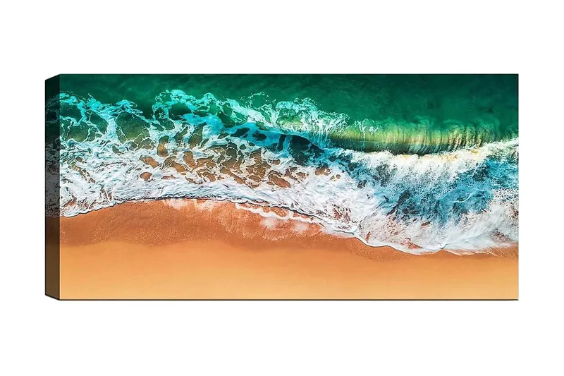 Canvasbilde YTY Nautical & Beach Flerfarget, 120x50 cm