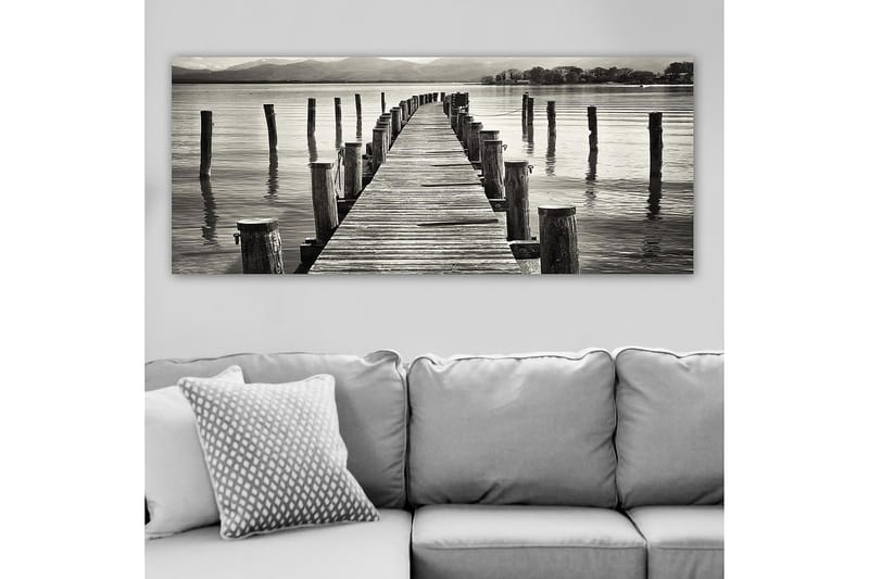 Canvasbilde YTY Nautical & Beach Flerfarget - 120x50 cm - Interiør - Maleri & posters - Lerretsbilder