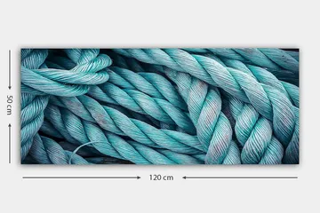 Canvasbilde YTY Nautical & Beach Flerfarget - 120x50 cm - Interiør - Maleri & posters - Lerretsbilder