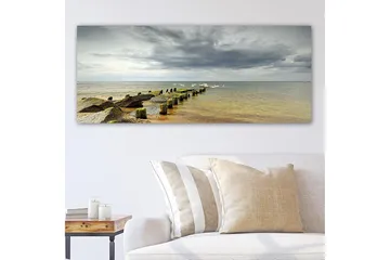 Canvasbilde YTY Nautical & Beach Flerfarget - 120x50 cm - Interiør - Maleri & posters - Lerretsbilder