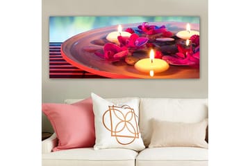 Canvasbilde YTY Object Flerfarget - 120x50 cm - Interiør - Maleri & posters - Lerretsbilder