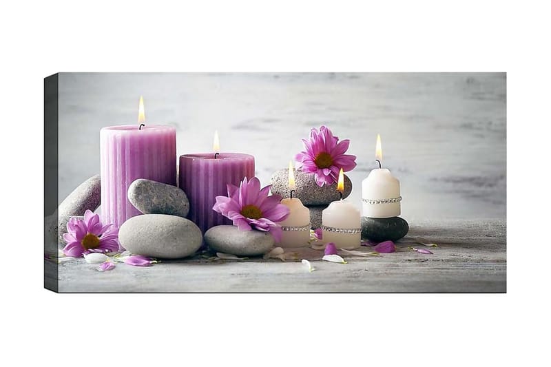 Canvasbilde YTY Object Flerfarget - 120x50 cm - Interiør - Maleri & posters - Lerretsbilder