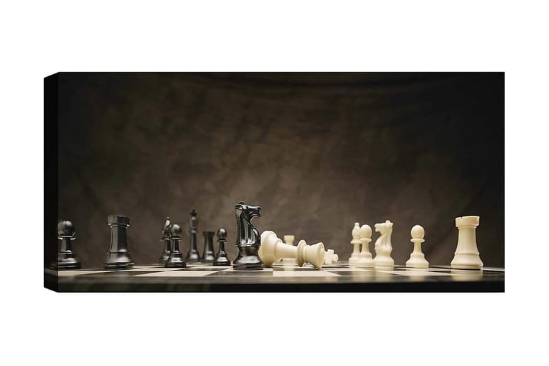 Canvasbilde YTY Object Flerfarget - 120x50 cm - Interiør - Maleri & posters - Lerretsbilder