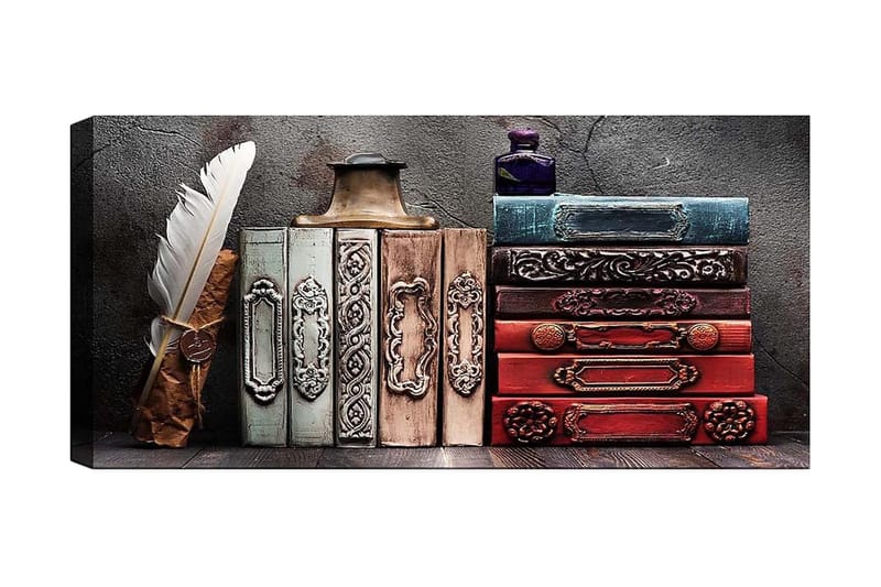 Canvasbilde YTY Object Flerfarget - 120x50 cm - Interiør - Maleri & posters - Lerretsbilder
