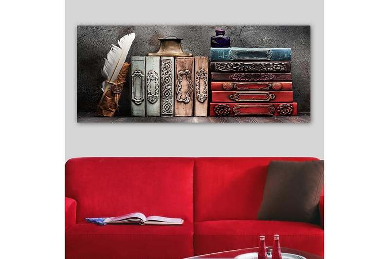 Canvasbilde YTY Object Flerfarget - 120x50 cm - Interiør - Maleri & posters - Lerretsbilder
