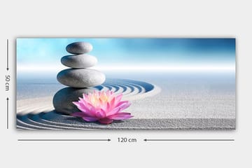 Canvasbilde YTY Object Flerfarget - 120x50 cm - Interiør - Maleri & posters - Lerretsbilder