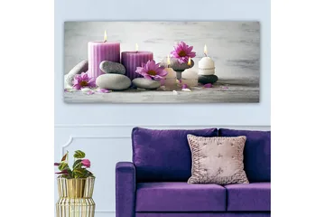 Canvasbilde YTY Object Flerfarget - 120x50 cm - Interiør - Maleri & posters - Lerretsbilder