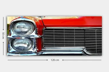 Canvasbilde YTY Object Flerfarget - 120x50 cm - Interiør - Maleri & posters - Lerretsbilder