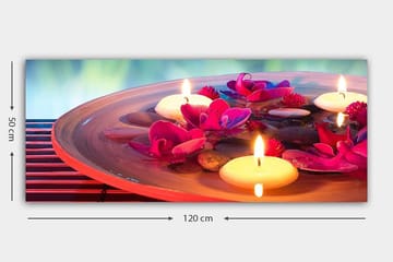 Canvasbilde YTY Object Flerfarget - 120x50 cm - Interiør - Maleri & posters - Lerretsbilder