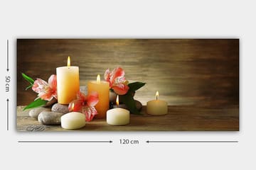 Canvasbilde YTY Object Flerfarget - 120x50 cm - Interiør - Maleri & posters - Lerretsbilder