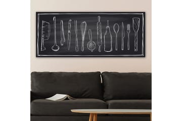 Canvasbilde YTY Object Flerfarget - 120x50 cm - Interiør - Maleri & posters - Lerretsbilder