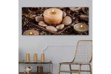 Canvasbilde YTY Object Flerfarget - 120x50 cm - Interiør - Maleri & posters - Lerretsbilder