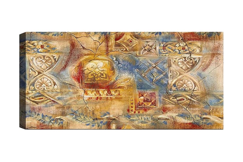 Canvasbilde YTY Oriental Flerfarget - 120x50 cm - Interiør - Maleri & posters - Lerretsbilder