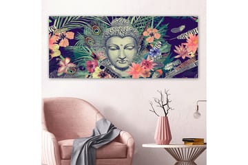 Canvasbilde YTY Spiritual Flerfarget - 120x50 cm - Interiør - Maleri & posters - Lerretsbilder