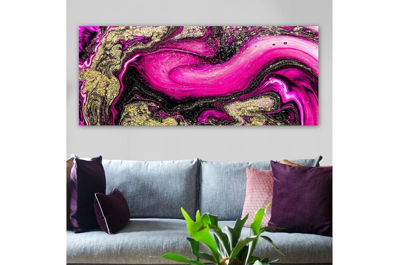 Canvasbilde YTY Spiritual Flerfarget - 120x50 cm - Interiør - Maleri & posters - Lerretsbilder