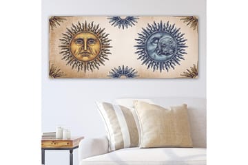 Canvasbilde YTY Spiritual Flerfarget - 120x50 cm - Interiør - Maleri & posters - Lerretsbilder