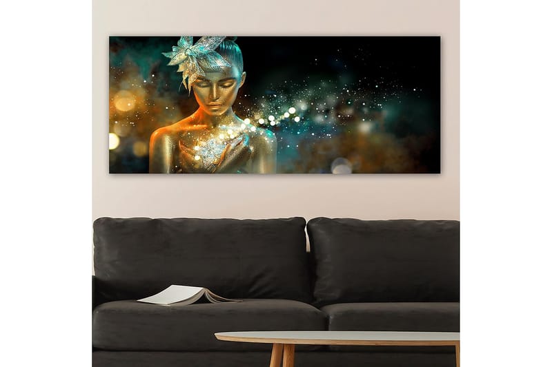 Canvasbilde YTY Spiritual Flerfarget - 120x50 cm - Interiør - Maleri & posters - Lerretsbilder