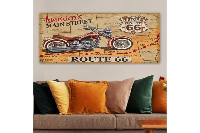 Canvasbilde YTY Sports & Sports Teams Flerfarget - 120x50 cm - Interiør - Maleri & posters - Lerretsbilder