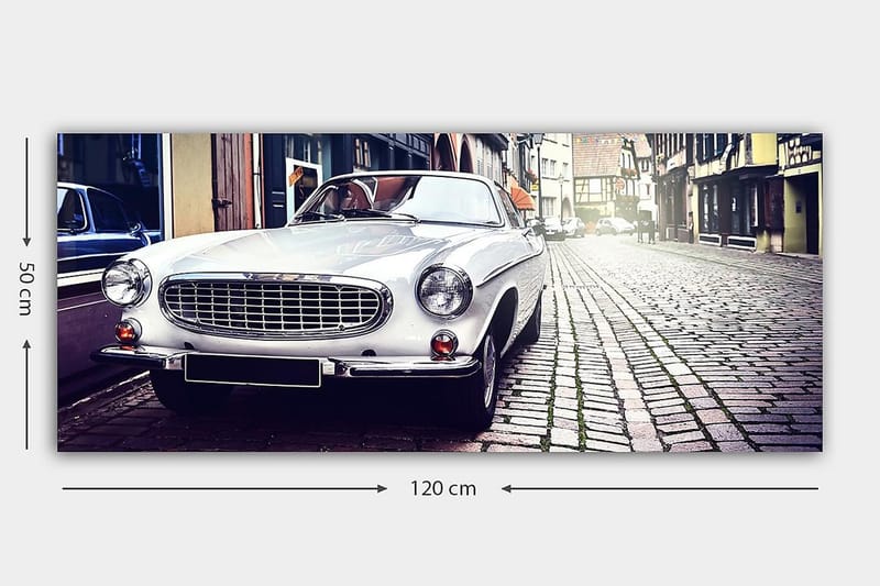 Canvasbilde YTY Transportation Flerfarget - 120x50 cm - Interiør - Maleri & posters - Lerretsbilder