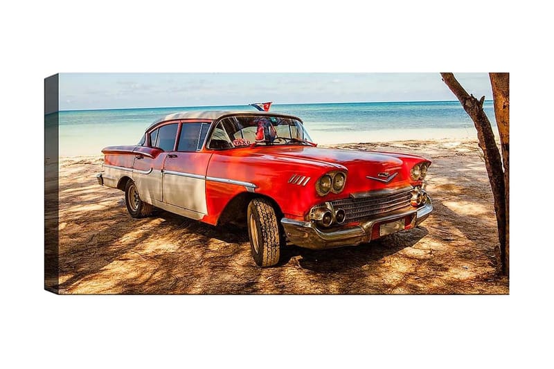Canvasbilde YTY Transportation Flerfarget - 120x50 cm - Interiør - Maleri & posters - Lerretsbilder