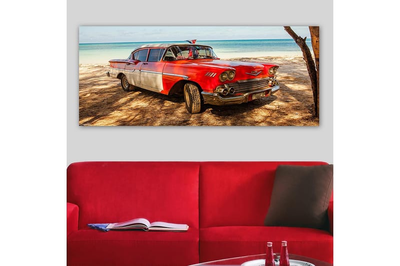 Canvasbilde YTY Transportation Flerfarget - 120x50 cm - Interiør - Maleri & posters - Lerretsbilder