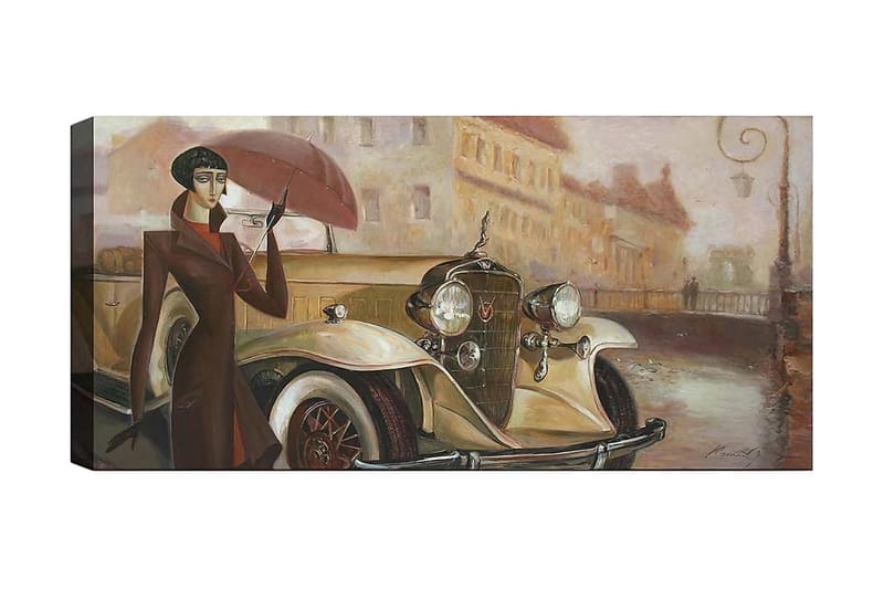 Canvasbilde YTY Transportation Flerfarget - 120x50 cm - Interiør - Maleri & posters - Lerretsbilder