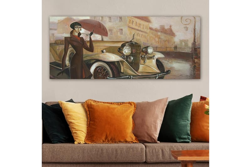 Canvasbilde YTY Transportation Flerfarget - 120x50 cm - Interiør - Maleri & posters - Lerretsbilder