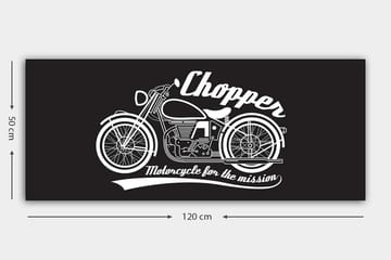 Canvasbilde YTY Transportation Flerfarget - 120x50 cm - Interiør - Maleri & posters - Lerretsbilder