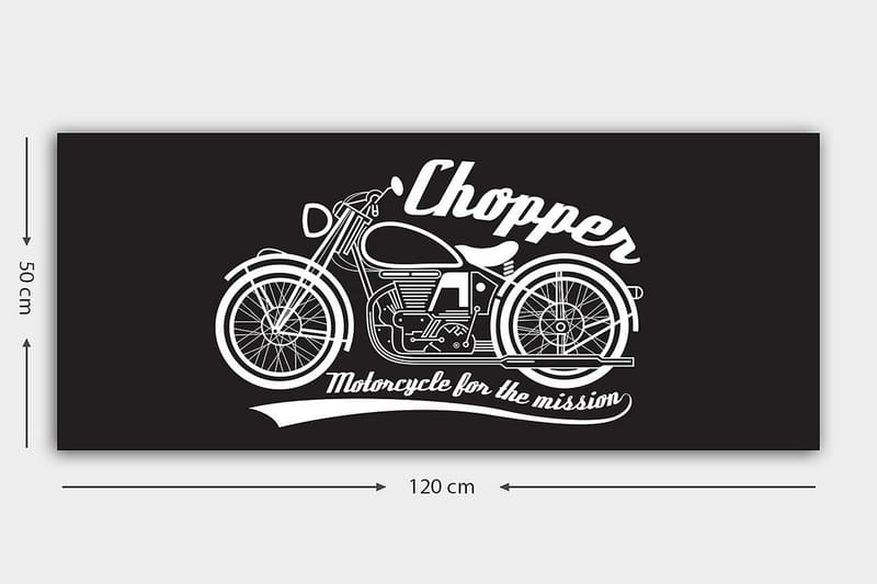 Canvasbilde YTY Transportation Flerfarget - 120x50 cm - Interiør - Maleri & posters - Lerretsbilder