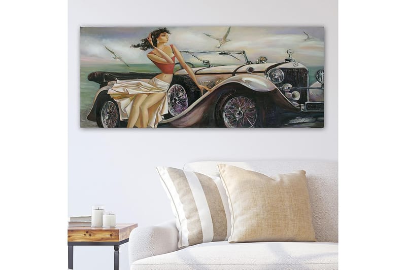 Canvasbilde YTY Transportation Flerfarget - 120x50 cm - Interiør - Maleri & posters - Lerretsbilder