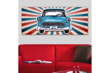 Canvasbilde YTY Transportation Flerfarget - 120x50 cm - Interiør - Maleri & posters - Lerretsbilder