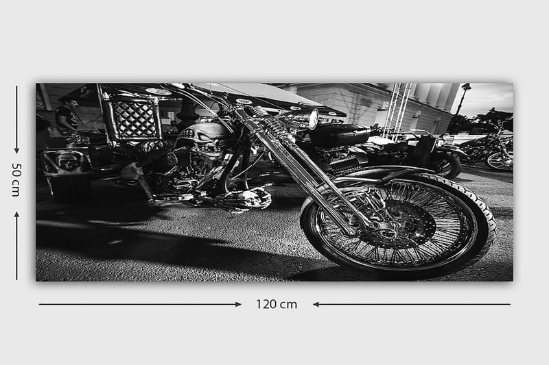 Canvasbilde YTY Transportation Flerfarget - 120x50 cm - Interiør - Maleri & posters - Lerretsbilder