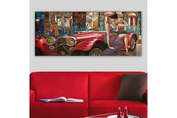 Canvasbilde YTY Transportation Flerfarget - 120x50 cm - Interiør - Maleri & posters - Lerretsbilder