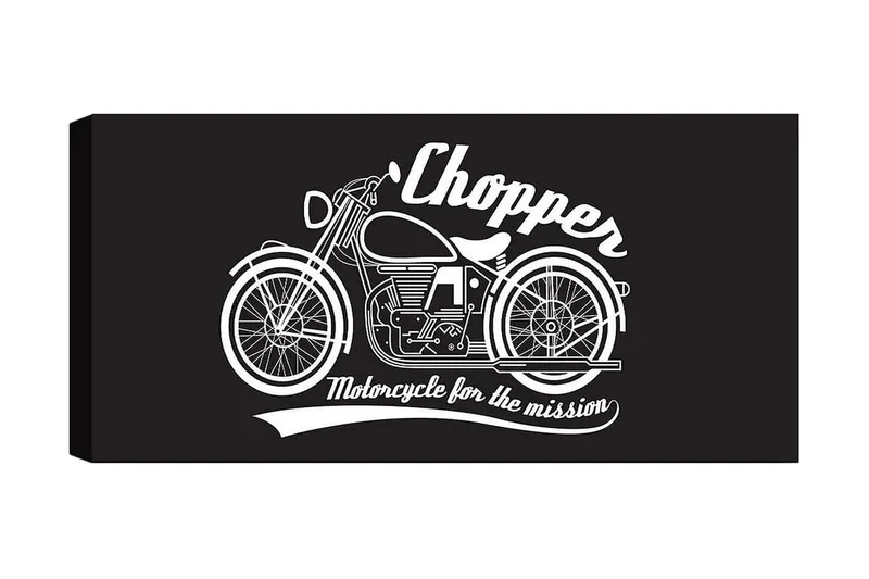 Canvasbilde YTY Transportation Flerfarget, 120x50 cm