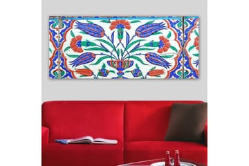 Canvasbilde YTY World Cultures Flerfarget - 120x50 cm - Interiør - Maleri & posters - Lerretsbilder
