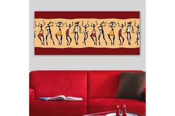 Canvasbilde YTY World Cultures Flerfarget - 120x50 cm - Interiør - Maleri & posters - Lerretsbilder