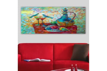 Canvasbilde YTY World Cultures Flerfarget - 120x50 cm - Interiør - Maleri & posters - Lerretsbilder