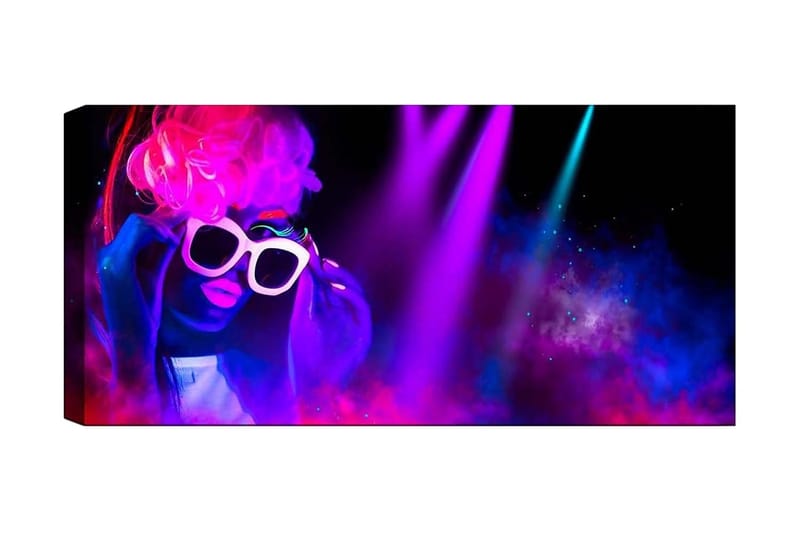 Canvasbilde YTY People Flerfarget, 120x50 cm